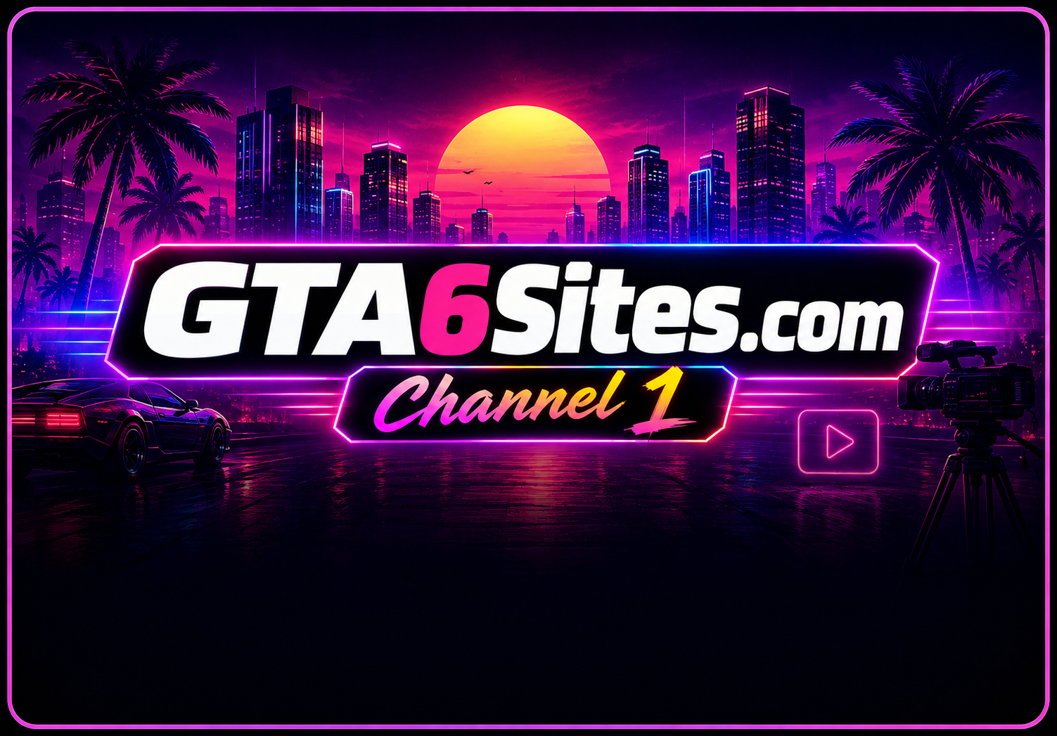 GTA 6 Sites Channel 1 - GTA VI video hub